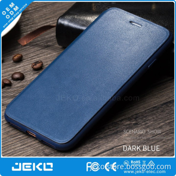 Good quality PU leather flip cover TPU mobile phone case for iphone 7